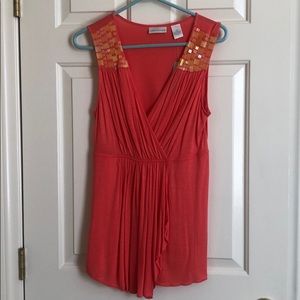 NWT Worthington Coral tank - Size M